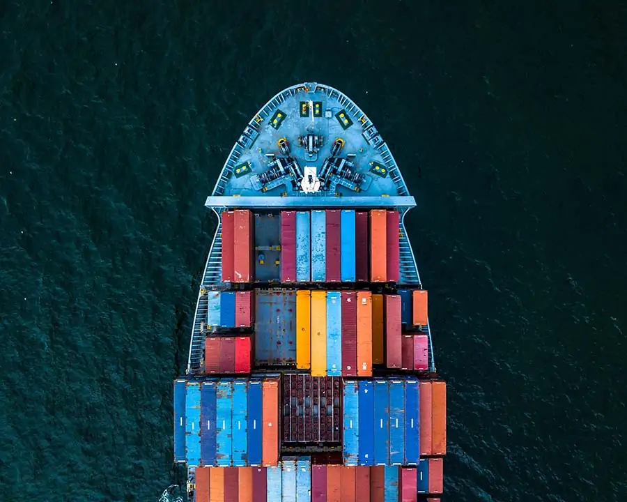 sea freight in transit to demonstrate the importance of marine insurance
